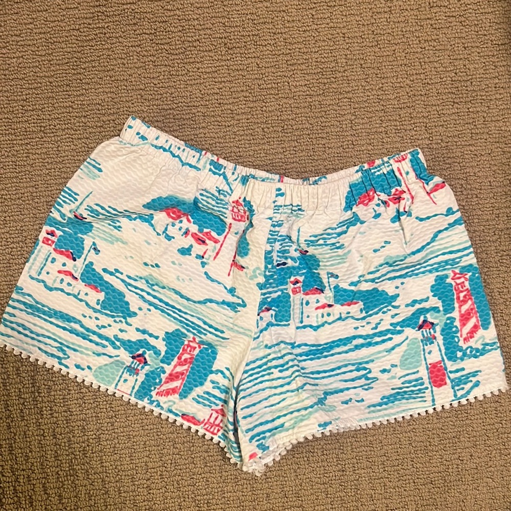 Lilly Pulitzer Print - Lighthouse - shorts - Size 4/6